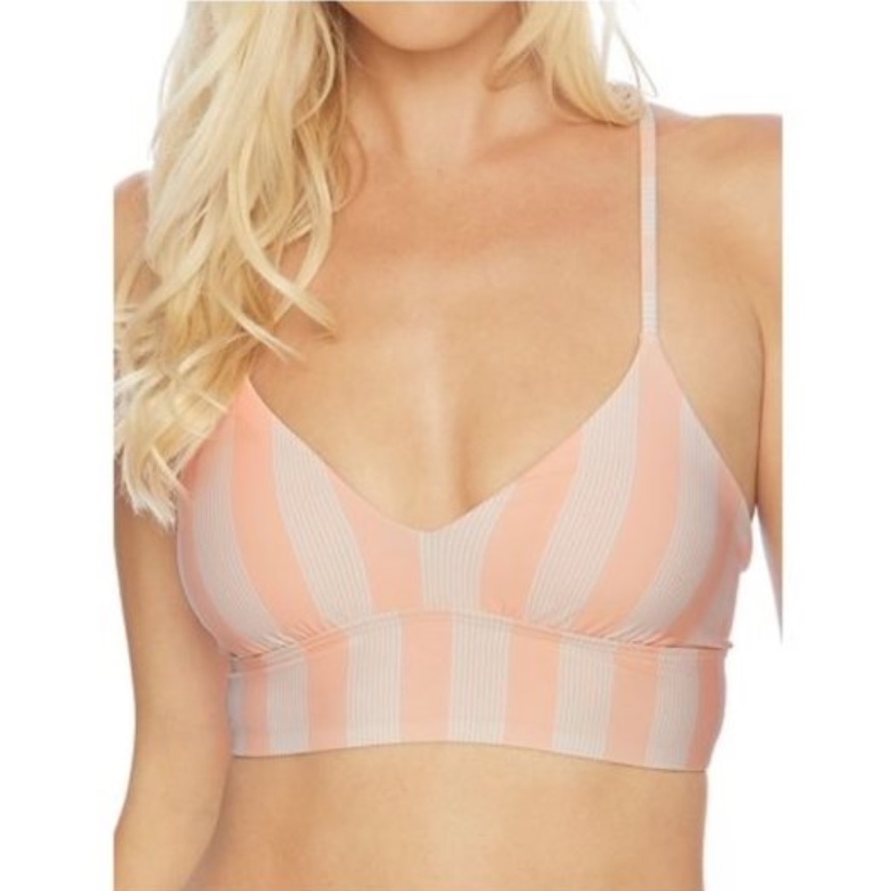 Splendid Long Lines Cropped Bikini Top